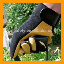 Heavy Duty Soft Touch Cow Grain Leather Ladies Gardening Gloves